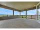 Large balcony with views of the golf course at 15615 Vetta Dr, Montverde, FL 34756