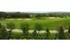 Scenic golf course views from a backyard, showcasing a relaxing and picturesque setting at 15615 Vetta Dr, Montverde, FL 34756
