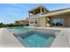 A luxurious pool and patio area for relaxing and entertaining outdoors at 15615 Vetta Dr, Montverde, FL 34756