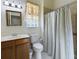 Clean bathroom with updated fixtures and shower at 17787 Se 114Th Ave, Summerfield, FL 34491