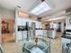 Eat-in kitchen features stainless steel appliances and a large window over the sink at 4088 Kingsley St, Clermont, FL 34711