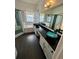 This bathroom boasts dual vessel sinks, a modern shower and tub combo, and stylish fixtures at 24124 Robinwood St, Leesburg, FL 34748