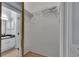 Functional walk-in closet with shelving, offering ample storage space and convenience at 956 Chula Ct, The Villages, FL 32159