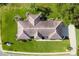 Bird's-eye view of house and yard at 6178 Spinnaker Loop, Lady Lake, FL 32159