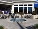 Relaxing hot tub with surrounding patio furniture at 1148 Calloway Cir, Clermont, FL 34711