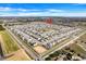 Aerial view of a residential neighborhood showing the location of the property at 2011 Chickasaw Blvd, Davenport, FL 33837