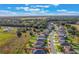 Aerial view showcasing a single-Gathering home's setting at 34045 Alameda Dr, Sorrento, FL 32776