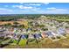 Wide aerial view of a residential neighborhood at 34045 Alameda Dr, Sorrento, FL 32776