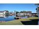 Scenic view of the canal with neighboring houses at 1432 South Shore Dr, Tavares, FL 32778