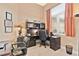 Bright home office with built-in desk and ample storage at 38728 Oak Place Ct, Lady Lake, FL 32159