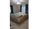 Comfortable bedroom with a ceiling fan and natural light at 103 Fountain Cv, Leesburg, FL 34748