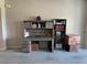 Study area with a desk and bookshelves at 1063 Mesa Verde Ct, Clermont, FL 34711