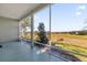 Relaxing screened porch with view of community golf course at 1063 Mesa Verde Ct, Clermont, FL 34711