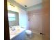 Practical bathroom featuring a large shower and bath tub combination at 1344 Cr 437, Lake Panasoffkee, FL 33538