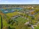 Community amenities including bocce ball and tennis courts at 1974 Wallingford Loop, Mount Dora, FL 32757