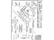 Plat map depicting property boundaries and details of a lakeside lot at 35014 Shady Oaks Ln, Fruitland Park, FL 34731