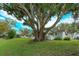 Mature tree provides shade near the house exterior at 530 Mar Nan Mar Place, Clermont, FL 34711