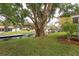 Backyard oasis with lush lawn and canal access at 530 Mar Nan Mar Place, Clermont, FL 34711