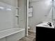 This bathroom features a shower and tub combo, a vanity, and a toilet at 209 Hyacinth Ct, Kissimmee, FL 34759