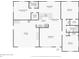 Layout of the house at 1907 E Chapel Dr, Deltona, FL 32738