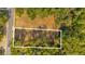 Aerial view of a cleared rectangular lot for sale at Tbd S Central Ave # Parcel A, Apopka, FL 32703