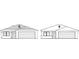 House front elevation showing a two-car garage and craftsman style at Tbd S Central Ave # Parcel A, Apopka, FL 32703