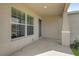 Covered back patio with access to backyard at Tbd S Central Ave # Parcel C, Apopka, FL 32703