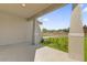 Covered patio overlooks grassy backyard at Tbd S Central Ave # Parcel C, Apopka, FL 32703