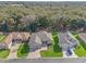 Aerial view of house and neighborhood, showcasing location at 10994 Se 168Th Loop, Summerfield, FL 34491