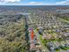 Aerial view showing home's location in a quiet residential neighborhood at 10994 Se 168Th Loop, Summerfield, FL 34491