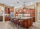Large kitchen with granite countertops and ample cabinetry at 10994 Se 168Th Loop, Summerfield, FL 34491