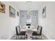Elegant dining room featuring a modern table and chairs at 537 Narrow View Ln, Groveland, FL 34736