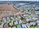 Overhead shot showcases home's location near Gopher Tortoise Preserve in a well-maintained neighborhood at 1320 Arredondo Dr, The Villages, FL 32162