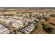 Wide aerial view showing a home's location in a large community at 2907 Barboza Dr, The Villages, FL 32162