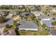 Aerial view of the house, showcasing its size and backyard at 3248 Killington Loop, The Villages, FL 32163