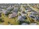 Aerial view showing the house and surrounding community at 3248 Killington Loop, The Villages, FL 32163