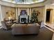 Elegant lobby with fireplace and comfortable seating at 3615 Conroy Rd # 614, Orlando, FL 32839