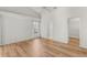 Bright bedroom with wood flooring and an ensuite bathroom at 3806 Doune Way, Clermont, FL 34711