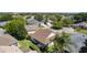 Bird's-eye view of the house and surrounding neighborhood at 546 Foxfield Path, The Villages, FL 32162