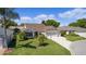 Aerial view of the house and surrounding neighborhood at 546 Foxfield Path, The Villages, FL 32162