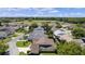 High-angle view of house and neighborhood at 546 Foxfield Path, The Villages, FL 32162