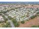 Aerial view of a residential neighborhood at 603 San Pedro Dr, Lady Lake, FL 32159