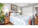 Beautiful bedroom with natural light, closet, and decorative lamps at 603 San Pedro Dr, Lady Lake, FL 32159