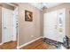 Spacious entryway with hardwood floors and interior door at 603 San Pedro Dr, Lady Lake, FL 32159