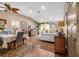Spacious living room with hardwood floors and neutral decor at 603 San Pedro Dr, Lady Lake, FL 32159