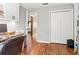 Comfortable office space with a closet, desk, and neutral walls at 603 San Pedro Dr, Lady Lake, FL 32159