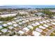 Aerial view of mobile home community near water at 1559 Nassau Cir, Tavares, FL 32778