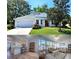Charming single-story home featuring a well-manicured lawn, two-car garage, and lovely curb appeal at 17242 Se 94Th Coults Cir, The Villages, FL 32162