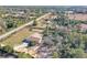 Aerial view of house and surrounding area at 26650 Pelican St, Eustis, FL 32736