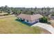 Single story house, large lot, and circular driveway at 26650 Pelican St, Eustis, FL 32736